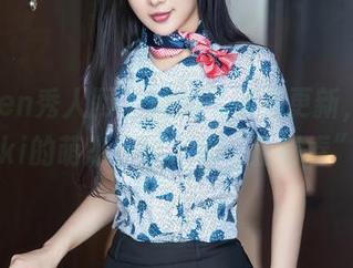 Xiuren秀人网 – 校服写真集更新，星子柒kiki的萌态，这才叫“正青春”吧！