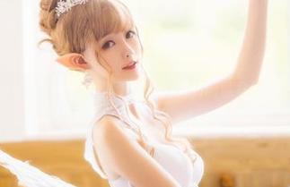 洛天依的婚纱，高清原图下yui金鱼的创意竟比作品更吸引