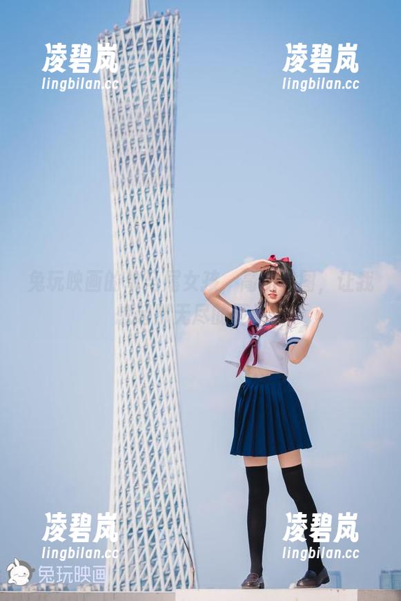 兔玩映画 兔玩映画的单马尾女孩,高清套图,让我想起那无尽的夏天。