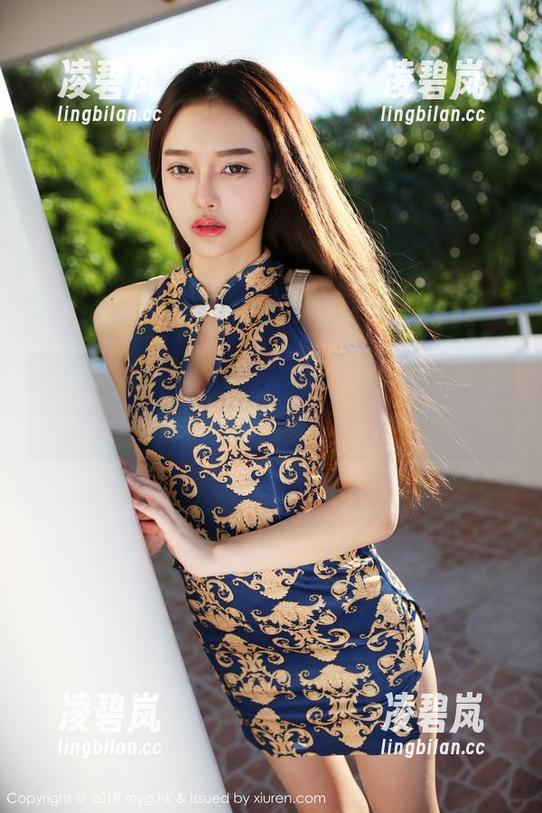 美媛馆 - 短裤不败，绮里嘉的写真再加分，叹服！这些姿态真得让心浮动。