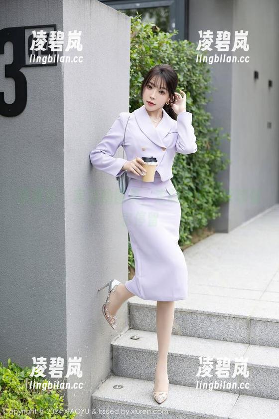语画界 - 言沫的图集，定制礼服让眼球偶尔停留